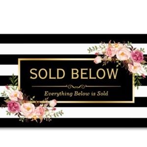 Everything Below has sold !!!